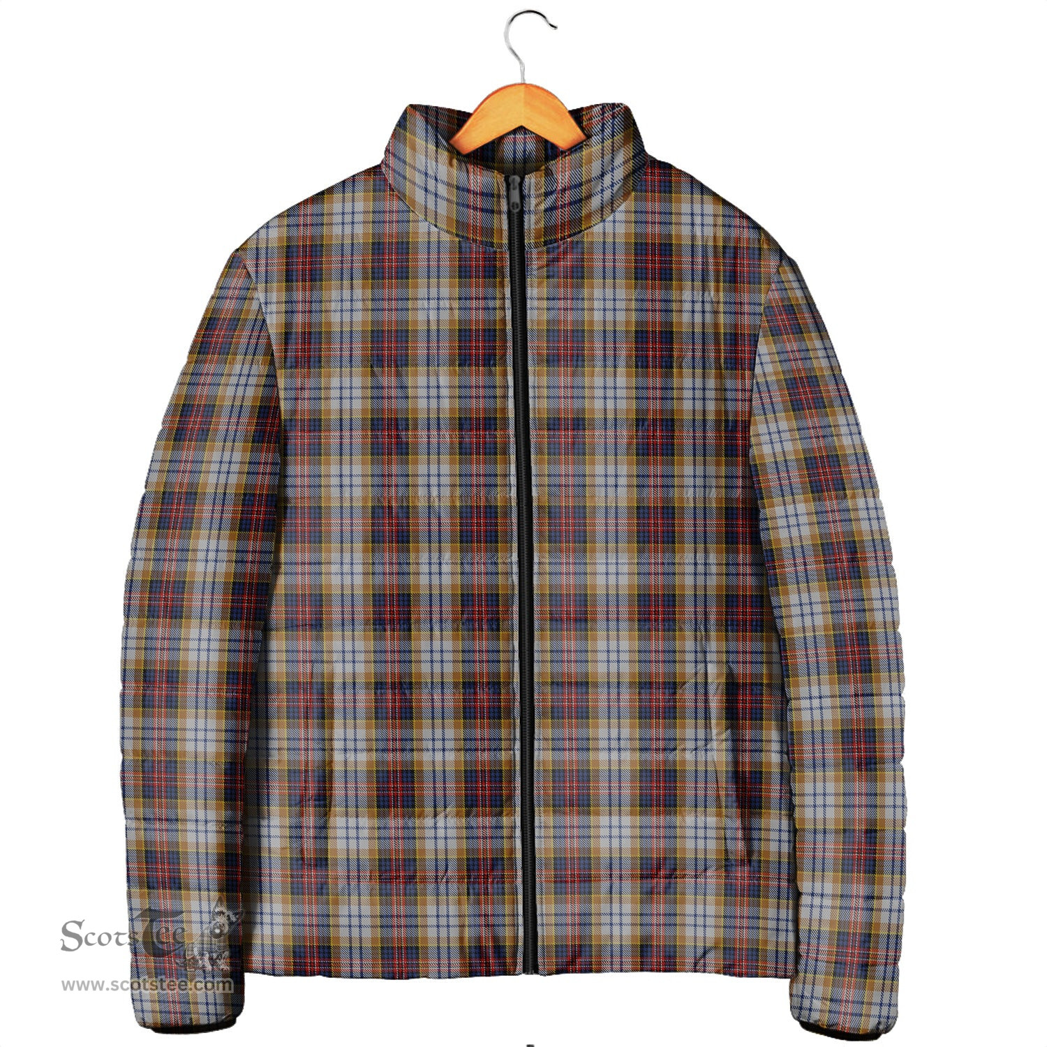 Scottish MacInnes Ancient Hunting Clan Tartan Padded Jacket - Tartan Plaid Jacket Scotstee Shop - Tartan Plaid - scotstee.com