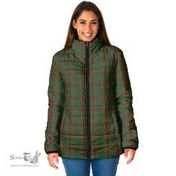 Scottish Macnaughton Hunting Clan Tartan Padded Jacket - Tartan Plaid Jacket Scotstee Shop - Tartan Plaid - scotstee.com