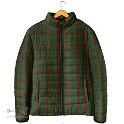 Scottish Macnaughton Hunting Clan Tartan Padded Jacket - Tartan Plaid Jacket Scotstee Shop - Tartan Plaid - scotstee.com