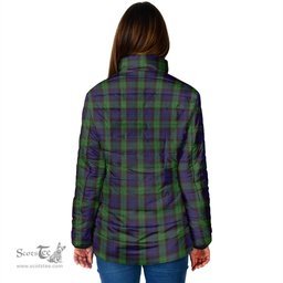 Scottish Nicolson Green Hunting Clan Tartan Padded Jacket - Tartan Plaid Jacket Scotstee Shop - Tartan Plaid - scotstee.com