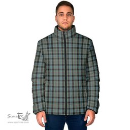 Scottish Ogilvie (Ogilvy) Hunting Clan Tartan Padded Jacket - Tartan Plaid Jacket Scotstee Shop - Tartan Plaid - scotstee.com
