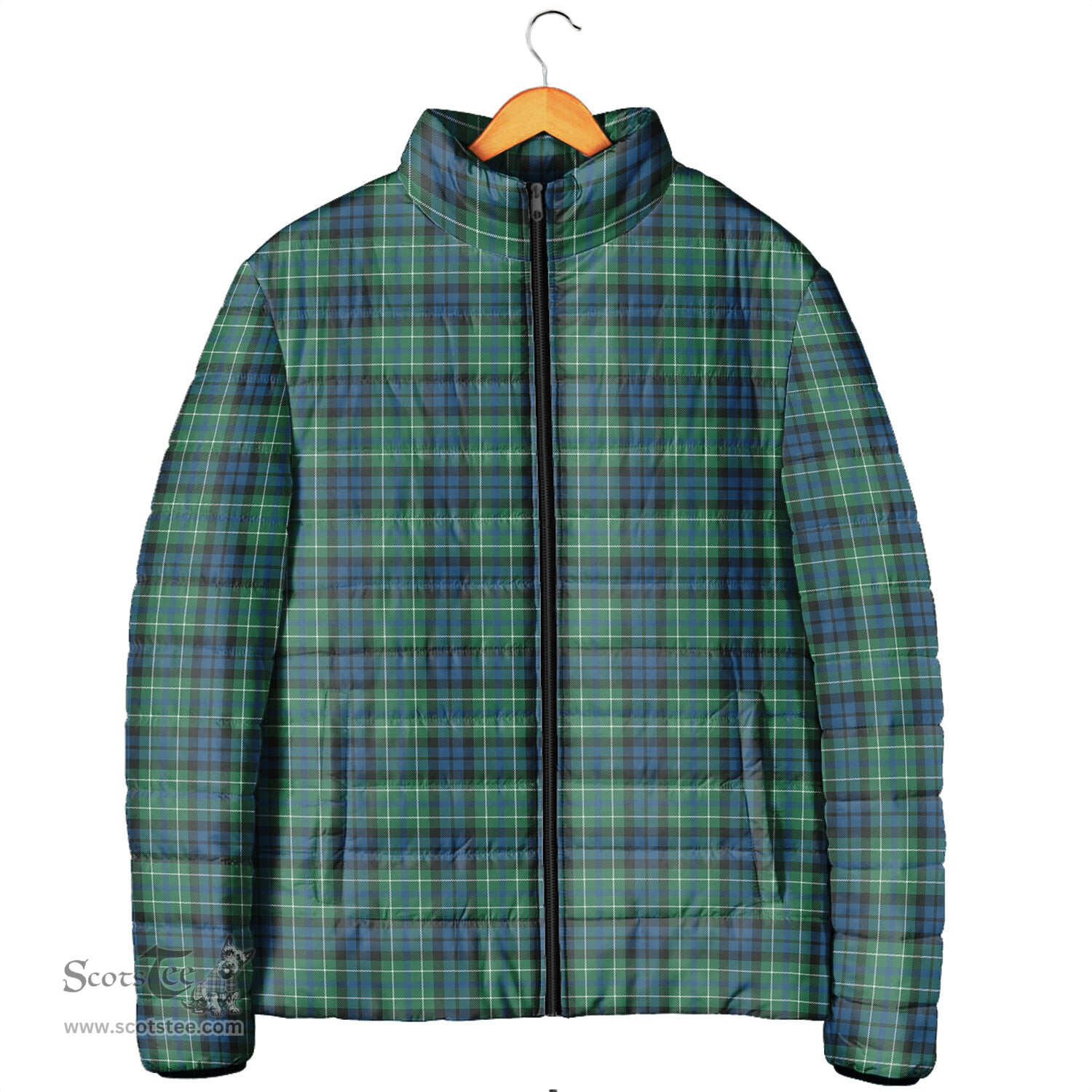Scottish MacNeil of Colonsay Ancient Clan Tartan Padded Jacket - Tartan Plaid Jacket Scotstee Shop - Tartan Plaid - scotstee.com