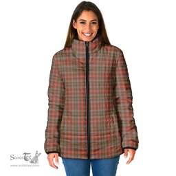 Scottish MacIntosh Hunting Weathered Clan Tartan Padded Jacket - Tartan Plaid Jacket Scotstee Shop - Tartan Plaid - scotstee.com