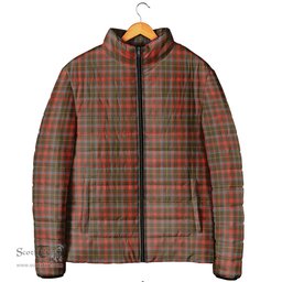 Scottish MacIntosh Hunting Weathered Clan Tartan Padded Jacket - Tartan Plaid Jacket Scotstee Shop - Tartan Plaid - scotstee.com