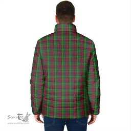 Scottish Pope of Wales Clan Tartan Padded Jacket - Tartan Plaid Jacket Scotstee Shop - Tartan Plaid - scotstee.com