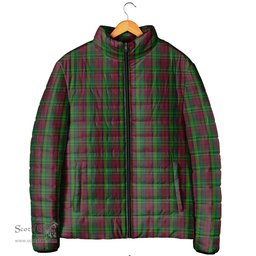 Scottish Pope of Wales Clan Tartan Padded Jacket - Tartan Plaid Jacket Scotstee Shop - Tartan Plaid - scotstee.com