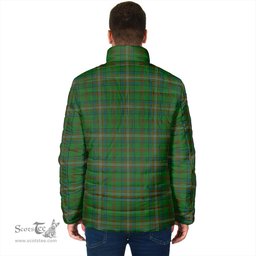 Scottish McClure Hunting Clan Tartan Padded Jacket - Tartan Plaid Jacket Scotstee Shop - Tartan Plaid - scotstee.com