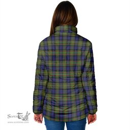 Scottish MacLaren Modern Clan Tartan Padded Jacket - Tartan Plaid Jacket Scotstee Shop - Tartan Plaid - scotstee.com