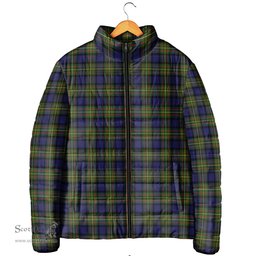 Scottish MacLaren Modern Clan Tartan Padded Jacket - Tartan Plaid Jacket Scotstee Shop - Tartan Plaid - scotstee.com