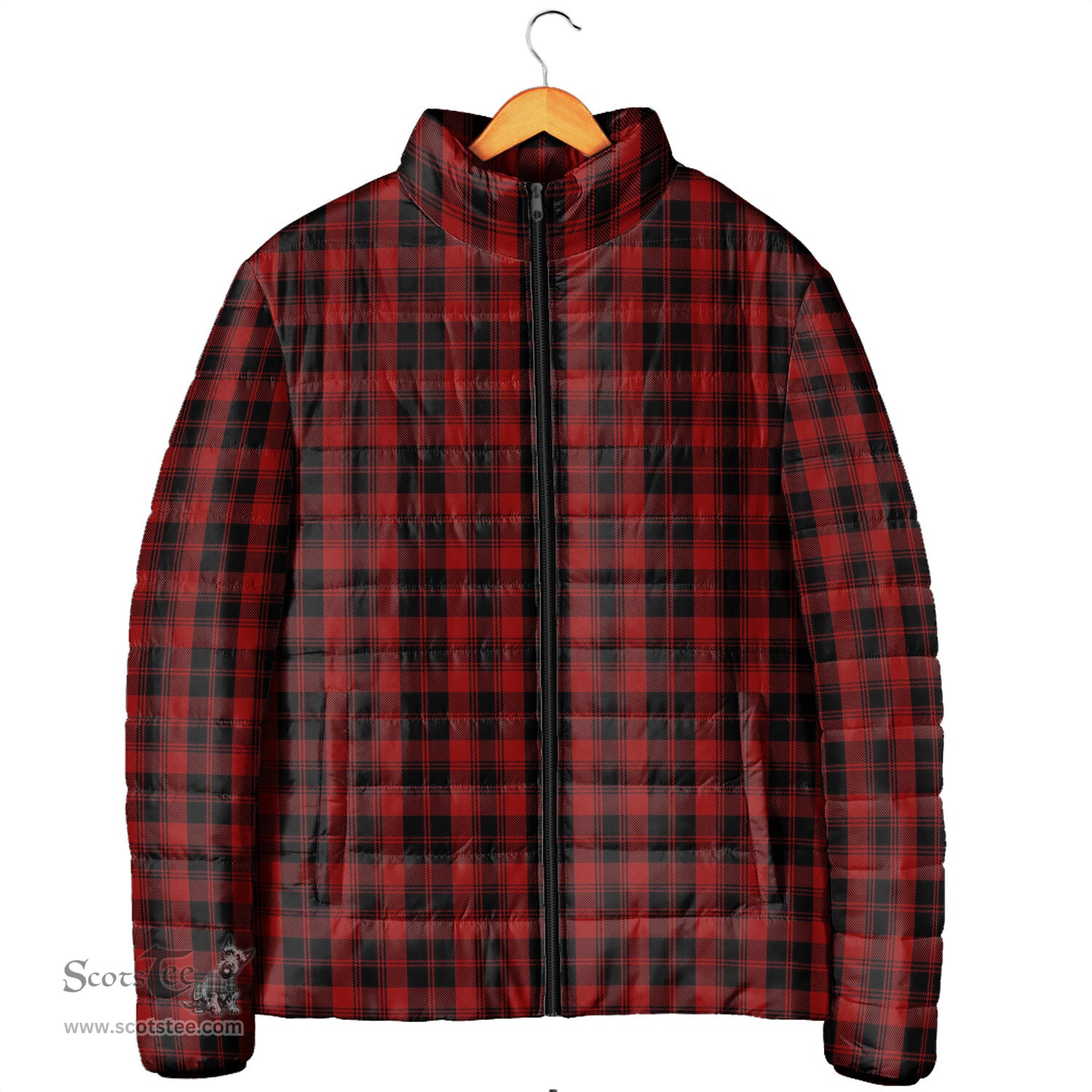 Scottish Murray of Ochtertyre Clan Tartan Padded Jacket - Tartan Plaid Jacket Scotstee Shop - Tartan Plaid - scotstee.com
