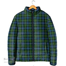 Scottish MacLeod of Skye Clan Tartan Padded Jacket - Tartan Plaid Jacket Scotstee Shop - Tartan Plaid - scotstee.com
