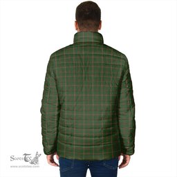 Scottish MacKinnon Hunting Clan Tartan Padded Jacket - Tartan Plaid Jacket Scotstee Shop - Tartan Plaid - scotstee.com