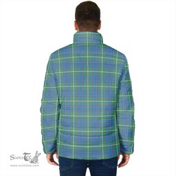 Scottish MacIntyre Hunting Ancient Clan Tartan Padded Jacket - Tartan Plaid Jacket Scotstee Shop - Tartan Plaid - scotstee.com