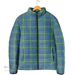 Scottish MacIntyre Hunting Ancient Clan Tartan Padded Jacket - Tartan Plaid Jacket Scotstee Shop - Tartan Plaid - scotstee.com