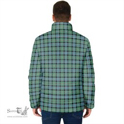 Scottish Melville Ancient Clan Tartan Padded Jacket - Tartan Plaid Jacket Scotstee Shop - Tartan Plaid - scotstee.com