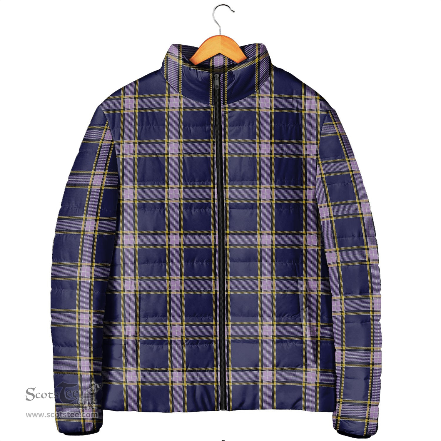 Scottish Nunavut Territory Canada Clan Tartan Padded Jacket - Tartan Plaid Jacket Scotstee Shop - Tartan Plaid - scotstee.com