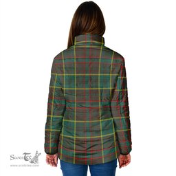 Scottish Ontario Province Canada Clan Tartan Padded Jacket - Tartan Plaid Jacket Scotstee Shop - Tartan Plaid - scotstee.com
