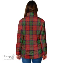 Scottish MacPherson of Cluny Clan Tartan Padded Jacket - Tartan Plaid Jacket Scotstee Shop - Tartan Plaid - scotstee.com