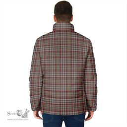 Scottish Nicolson Hunting Weathered Clan Tartan Padded Jacket - Tartan Plaid Jacket Scotstee Shop - Tartan Plaid - scotstee.com