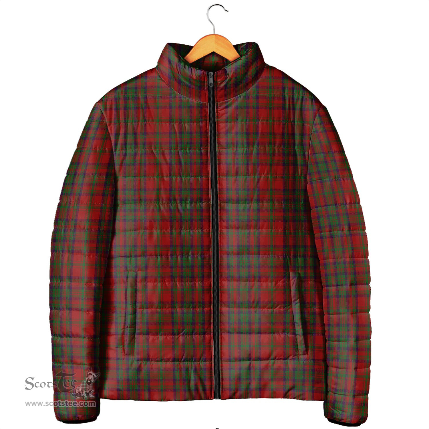 Scottish Matheson Dress Clan Tartan Padded Jacket - Tartan Plaid Jacket Scotstee Shop - Tartan Plaid - scotstee.com