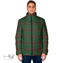 Scottish Matheson Hunting Highland Clan Tartan Padded Jacket - Tartan Plaid Jacket Scotstee Shop - Tartan Plaid - scotstee.com