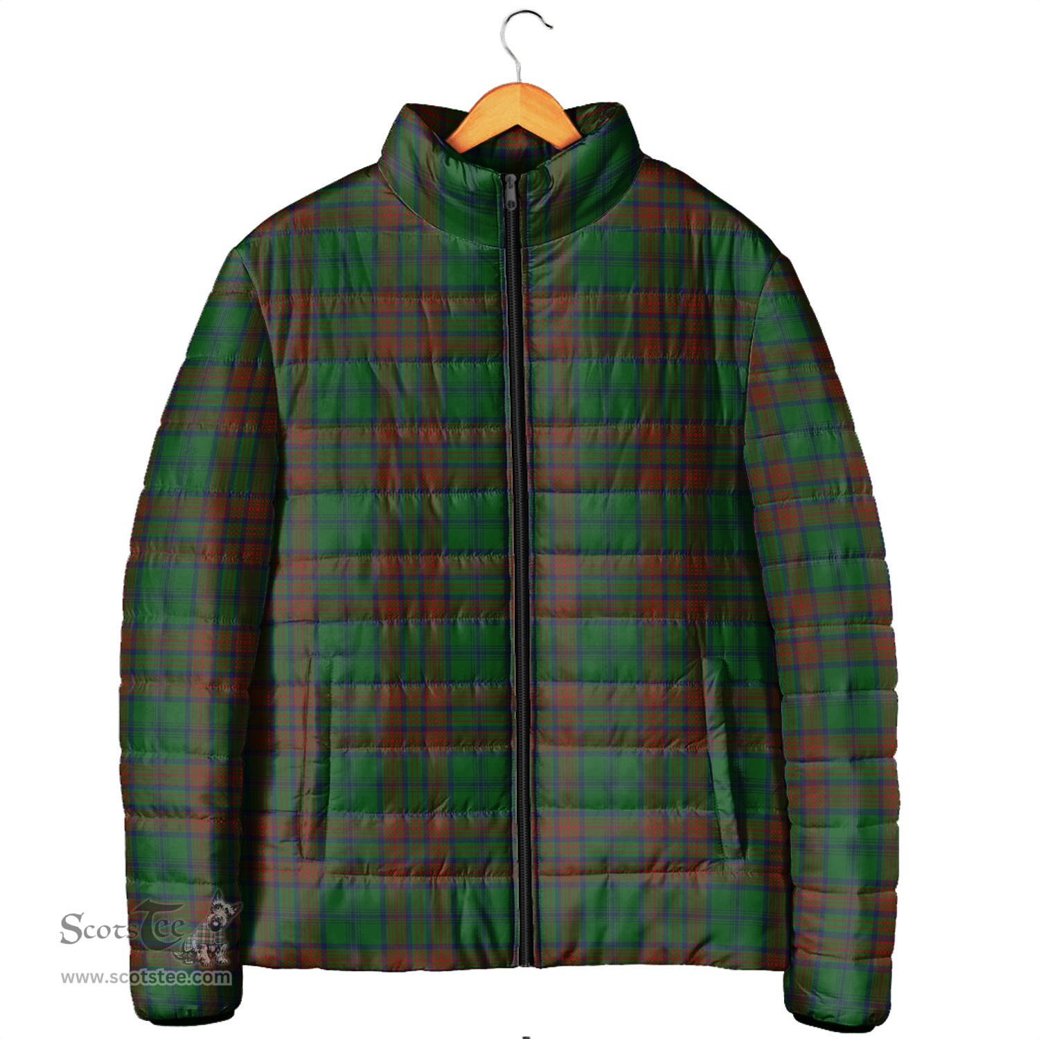 Scottish Matheson Hunting Highland Clan Tartan Padded Jacket - Tartan Plaid Jacket Scotstee Shop - Tartan Plaid - scotstee.com