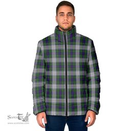 Scottish Murray of Atholl Dress Clan Tartan Padded Jacket - Tartan Plaid Jacket Scotstee Shop - Tartan Plaid - scotstee.com
