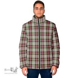 Scottish MacLean Dress Clan Tartan Padded Jacket - Tartan Plaid Jacket Scotstee Shop - Tartan Plaid - scotstee.com