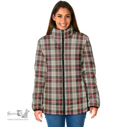 Scottish MacLean Dress Clan Tartan Padded Jacket - Tartan Plaid Jacket Scotstee Shop - Tartan Plaid - scotstee.com
