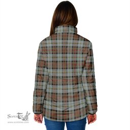 Scottish MacLeod of Harris Weathered Clan Tartan Padded Jacket - Tartan Plaid Jacket Scotstee Shop - Tartan Plaid - scotstee.com
