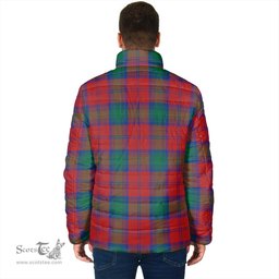 Scottish Byres (Byses) Clan Crest Tartan Padded Jacket with Family Crest - Tartan Plaid Jacket ScotsTee Shop - Tartan Plaid - scotstee.com