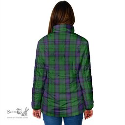 Scottish Armstrong Clan Crest Tartan Padded Jacket with Family Crest - Tartan Plaid Jacket ScotsTee Shop - Tartan Plaid - scotstee.com
