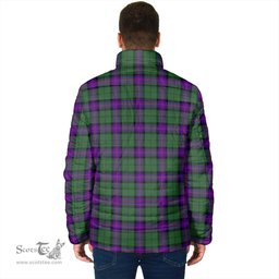 Scottish Armstrong Modern Clan Crest Tartan Padded Jacket with Family Crest - Tartan Plaid Jacket ScotsTee Shop - Tartan Plaid - scotstee.com