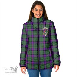 Scottish Armstrong Modern Clan Crest Tartan Padded Jacket with Family Crest - Tartan Plaid Jacket ScotsTee Shop - Tartan Plaid - scotstee.com