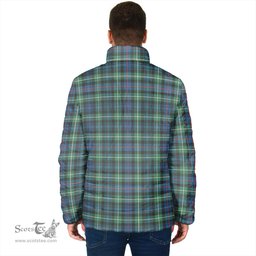 Scottish Baillie Ancient Clan Crest Tartan Padded Jacket with Family Crest - Tartan Plaid Jacket ScotsTee Shop - Tartan Plaid - scotstee.com