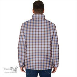 Scottish Boswell Clan Crest Tartan Padded Jacket with Family Crest - Tartan Plaid Jacket ScotsTee Shop - Tartan Plaid - scotstee.com