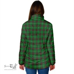 Scottish Anstruther Clan Crest Tartan Padded Jacket with Family Crest - Tartan Plaid Jacket ScotsTee Shop - Tartan Plaid - scotstee.com