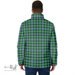 Scottish Arbuthnot Ancient Clan Crest Tartan Padded Jacket with Family Crest - Tartan Plaid Jacket ScotsTee Shop - Tartan Plaid - scotstee.com