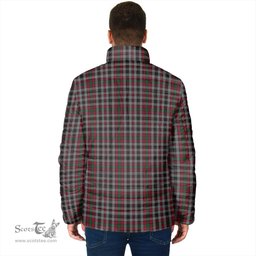 Scottish Borthwick Clan Crest Tartan Padded Jacket with Family Crest - Tartan Plaid Jacket ScotsTee Shop - Tartan Plaid - scotstee.com
