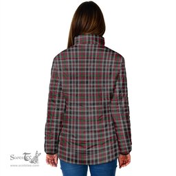 Scottish Borthwick Clan Crest Tartan Padded Jacket with Family Crest - Tartan Plaid Jacket ScotsTee Shop - Tartan Plaid - scotstee.com