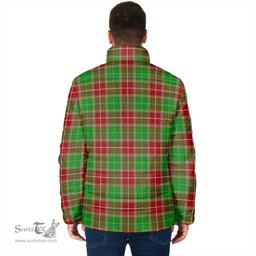 Scottish Baxter Modern Clan Crest Tartan Padded Jacket with Family Crest - Tartan Plaid Jacket ScotsTee Shop - Tartan Plaid - scotstee.com