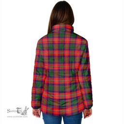 Scottish Belshes Clan Crest Tartan Padded Jacket with Family Crest - Tartan Plaid Jacket ScotsTee Shop - Tartan Plaid - scotstee.com