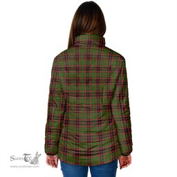 Scottish Buchan Modern Clan Crest Tartan Padded Jacket with Family Crest - Tartan Plaid Jacket ScotsTee Shop - Tartan Plaid - scotstee.com