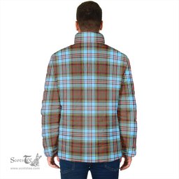 Scottish Anderson Ancient Clan Crest Tartan Padded Jacket with Family Crest - Tartan Plaid Jacket ScotsTee Shop - Tartan Plaid - scotstee.com