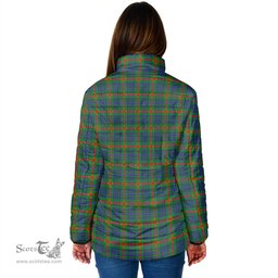 Scottish Aiton Clan Crest Tartan Padded Jacket with Family Crest - Tartan Plaid Jacket ScotsTee Shop - Tartan Plaid - scotstee.com