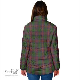 Scottish Cairns Clan Crest Tartan Padded Jacket with Family Crest - Tartan Plaid Jacket ScotsTee Shop - Tartan Plaid - scotstee.com
