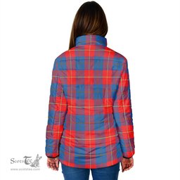 Scottish Blane Clan Crest Tartan Padded Jacket with Family Crest - Tartan Plaid Jacket ScotsTee Shop - Tartan Plaid - scotstee.com