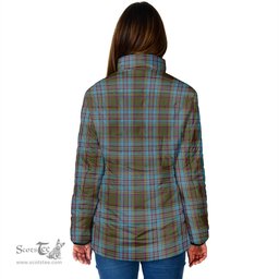 Scottish Anderson Clan Crest Tartan Padded Jacket with Family Crest - Tartan Plaid Jacket ScotsTee Shop - Tartan Plaid - scotstee.com