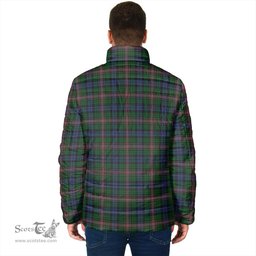 Scottish Allison Clan Crest Tartan Padded Jacket with Family Crest - Tartan Plaid Jacket ScotsTee Shop - Tartan Plaid - scotstee.com
