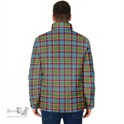 Scottish Aikenhead Clan Crest Tartan Padded Jacket with Family Crest - Tartan Plaid Jacket ScotsTee Shop - Tartan Plaid - scotstee.com
